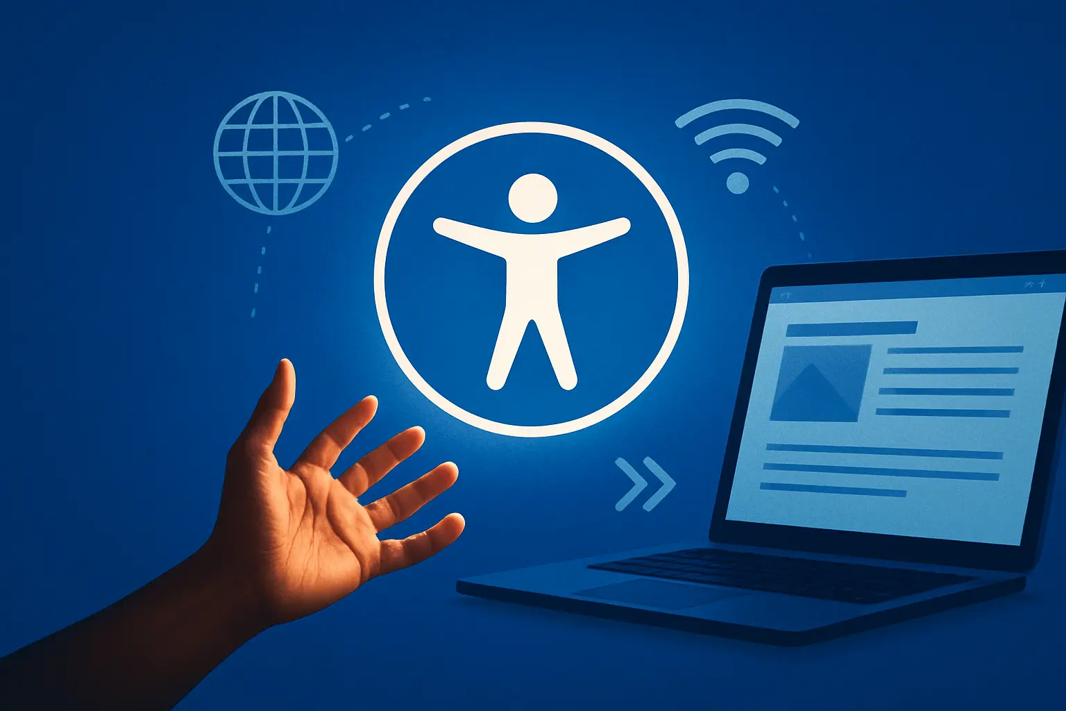 MyAccessible Toolbar di accessibilità in azione
